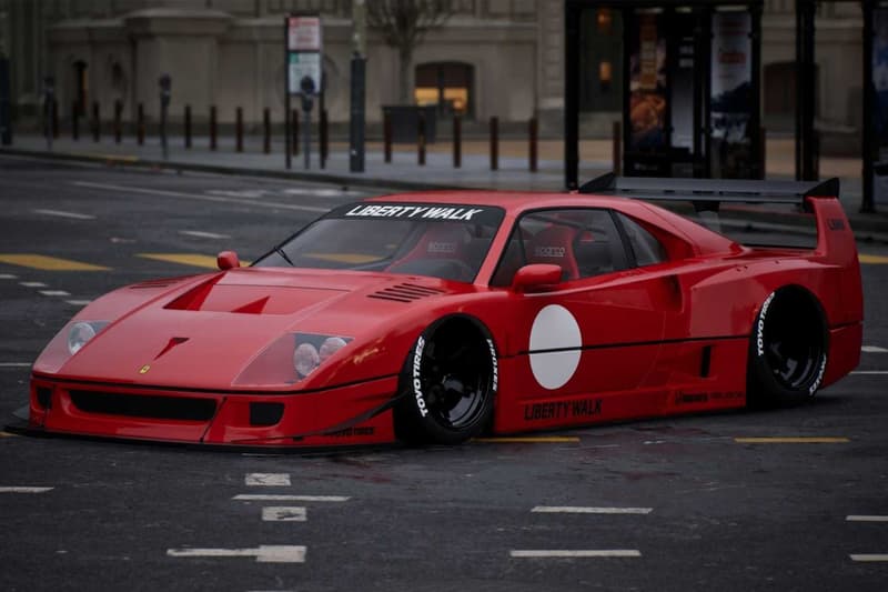 Liberty Walk 操刀打造 Ferrari F40 全新寬體改裝車型