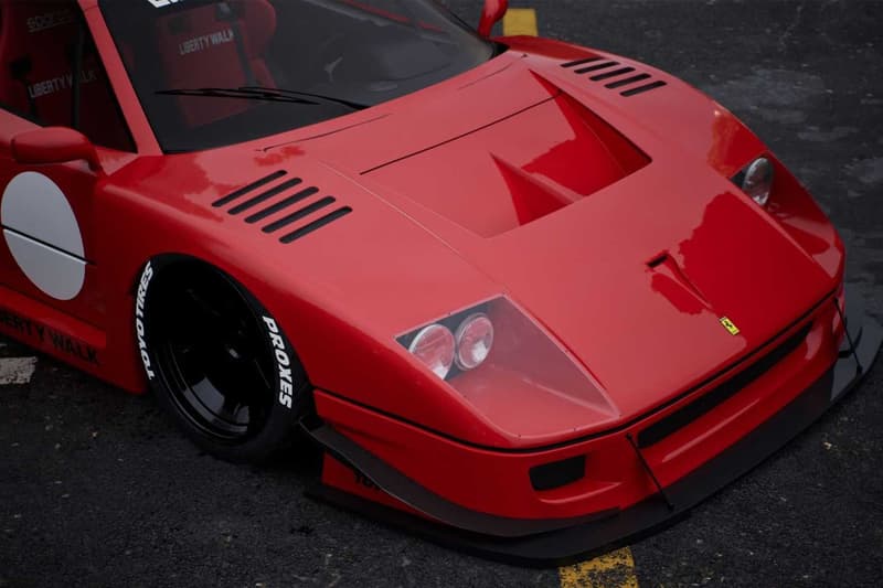 Liberty Walk 操刀打造 Ferrari F40 全新寬體改裝車型