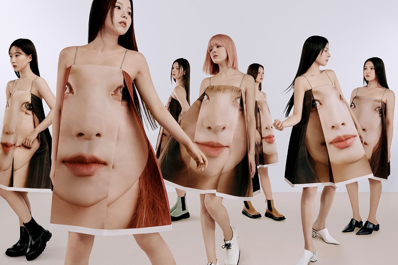 韓國新晉女團 NMIXX 出鏡 LOEWE 2023 春夏 Pre-Collection 全新廣告大片