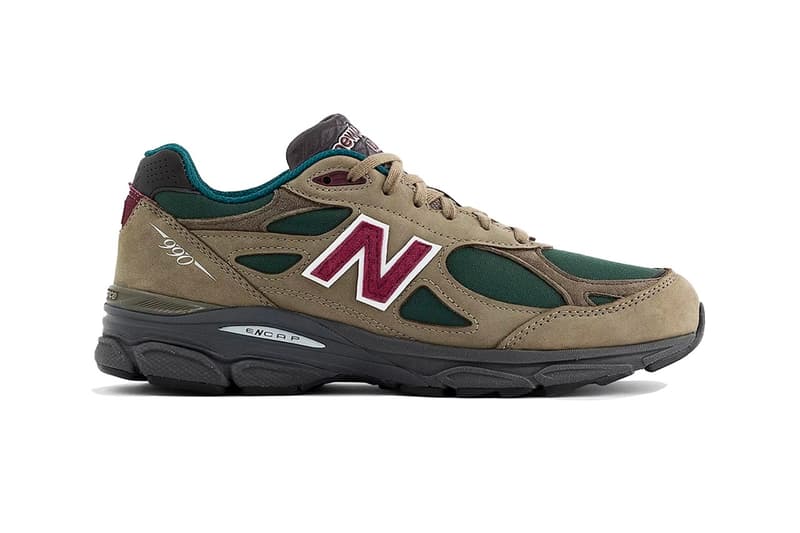 New Balance 990v3 MADE in USA 推出全新 Olive/Green 配色