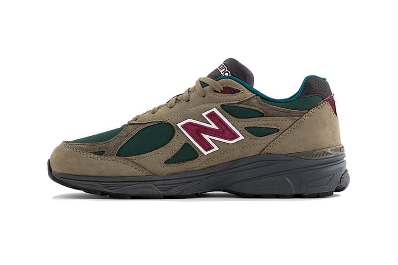 New Balance 990v3 MADE in USA 推出全新 Olive/Green 配色