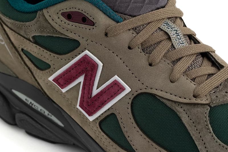 New Balance 990v3 MADE in USA 推出全新 Olive/Green 配色