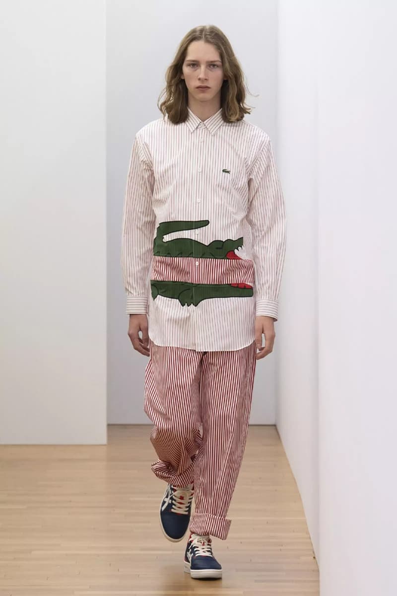 COMME des GARÇONS SHIRT x Lacoste 2023 秋冬系列正式登場