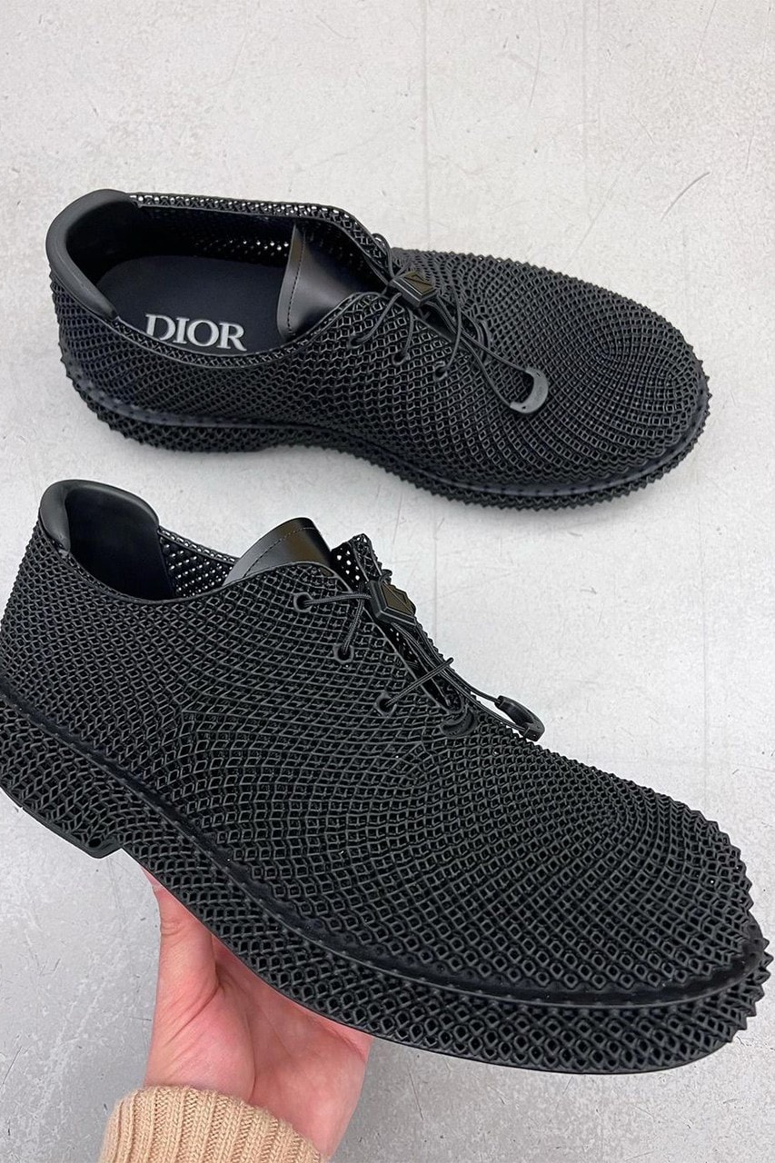 Dior 全新 3D 打印 Derby Shoes 率先亮相