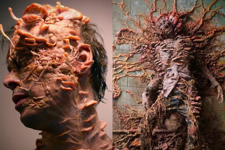 HBO 人氣影集《最後生還者 The Last of Us》真菌殭屍「Clicker」特殊化妝照公開