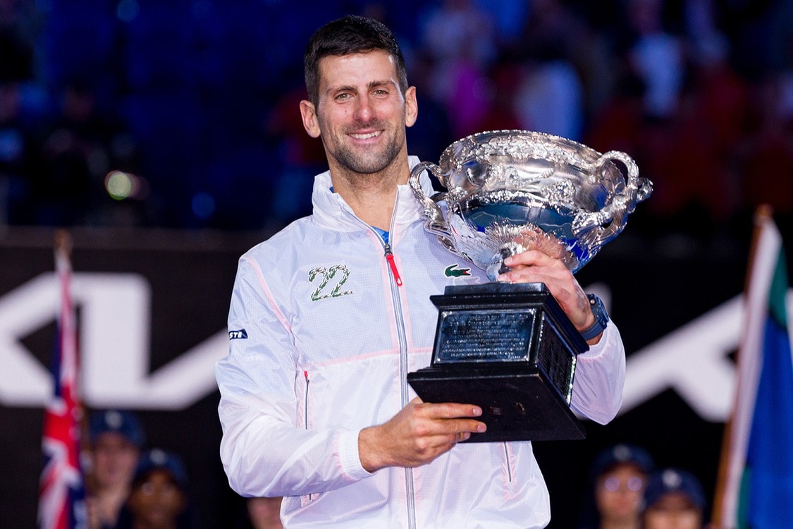 追平 Rafael Nadal！Novak Djokovic 入手生涯第 10 座澳网冠军、第 22 座大满贯冠军