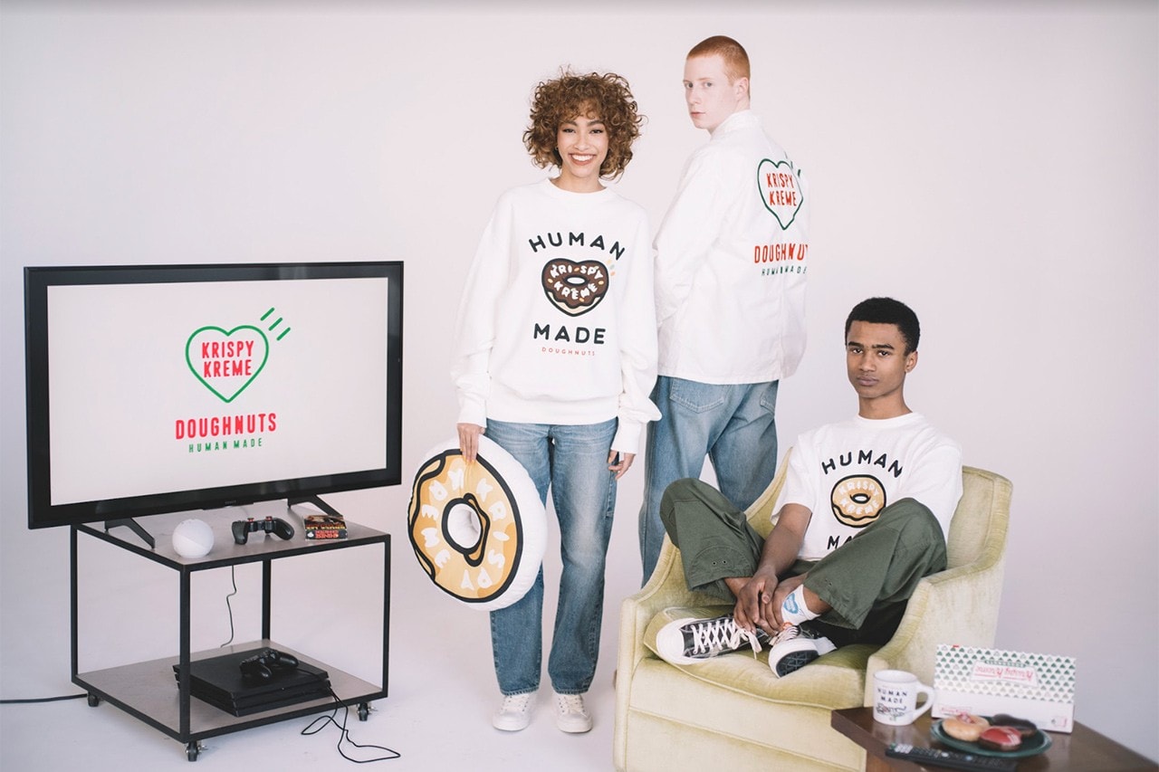 Krispy Kreme 攜手 HUMAN MADE 推出全新聯名甜甜圈系列