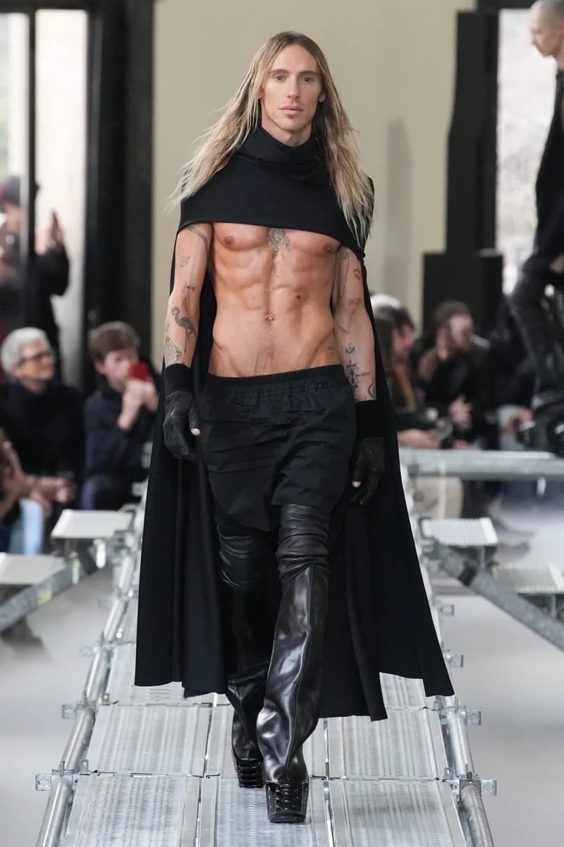 Rick Owens 2023 秋冬系列大秀正式登場