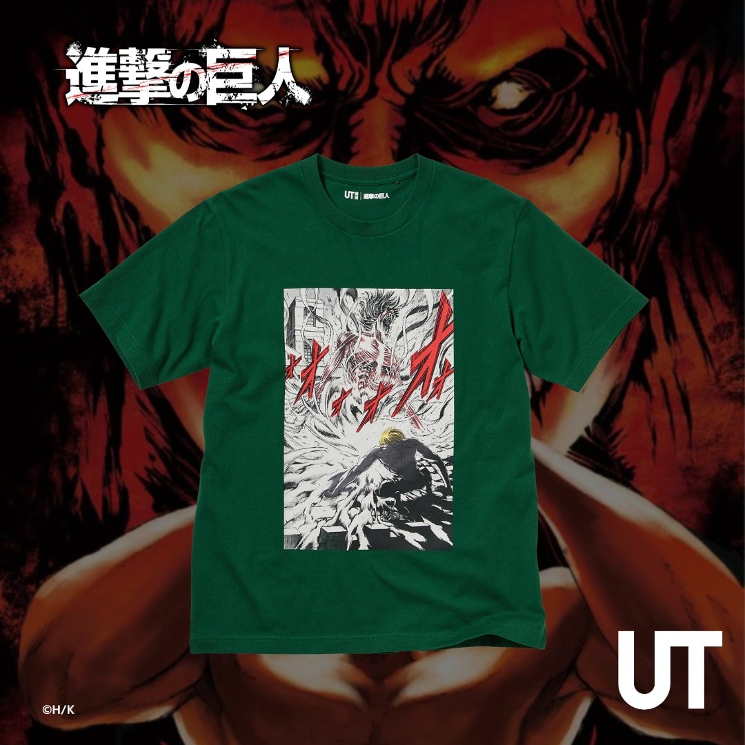 UNIQLO UT x《進擊的巨人》最終季紀念聯名系列正式登場