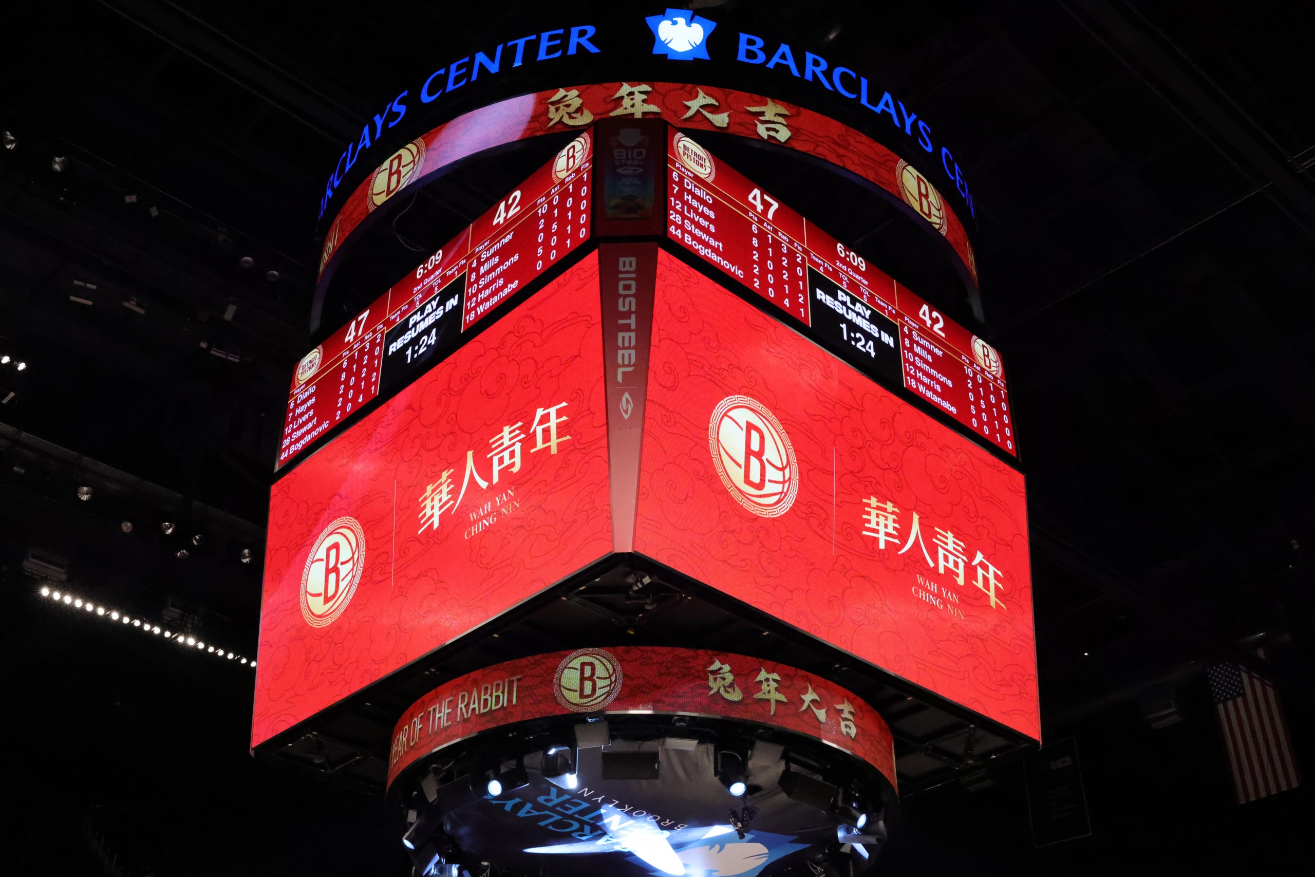華人青年携手布鲁克林篮网举办中国春节赛