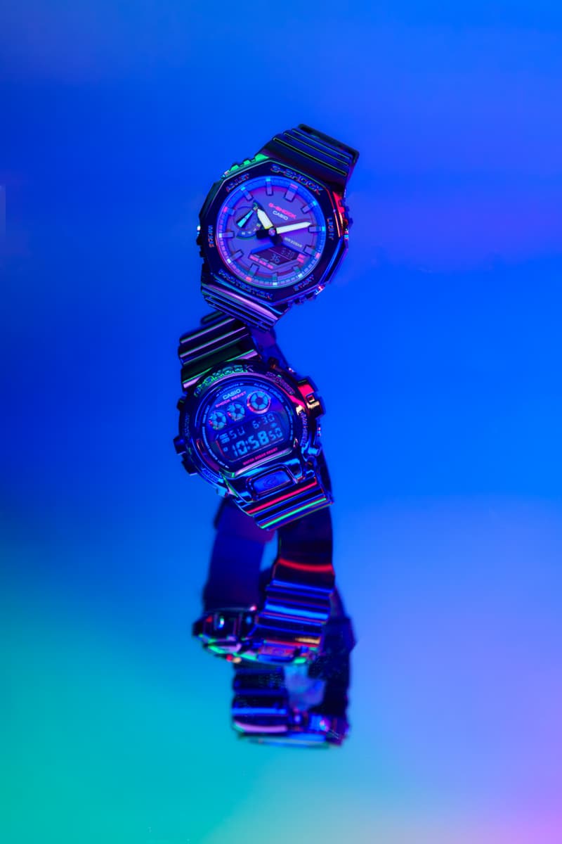 G-SHOCK 发布「虚拟彩虹」系列，以赛博朋克造型致敬游戏与电子竞技