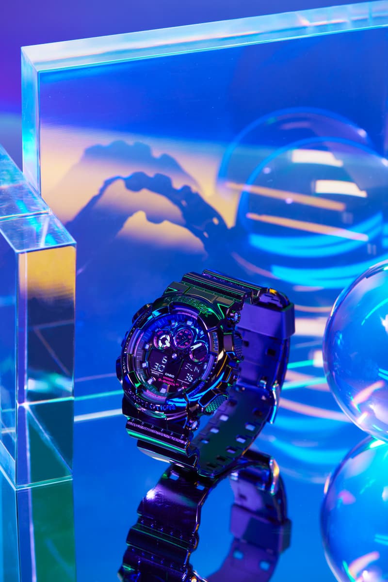 G-SHOCK 发布「虚拟彩虹」系列，以赛博朋克造型致敬游戏与电子竞技