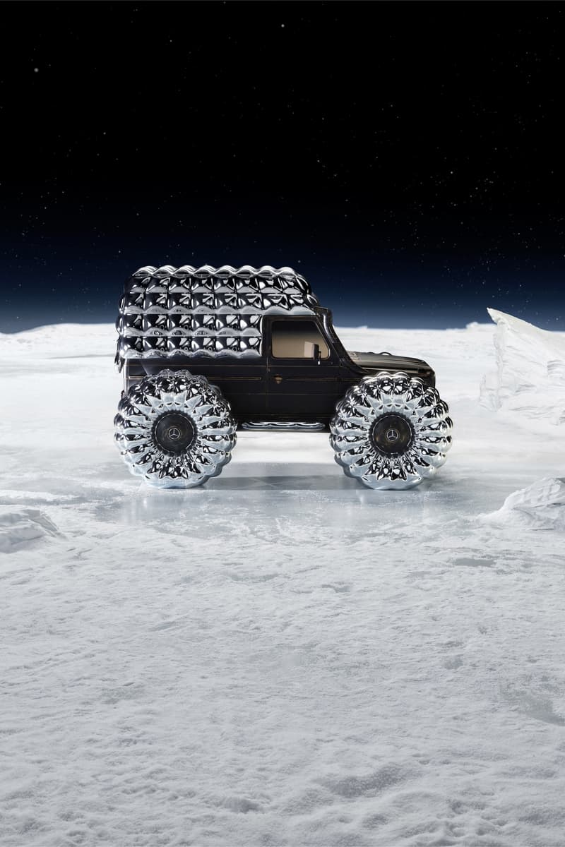 Moncler 携手 Mercedes-Benz 打造艺术品「PROJECT MONDO G」