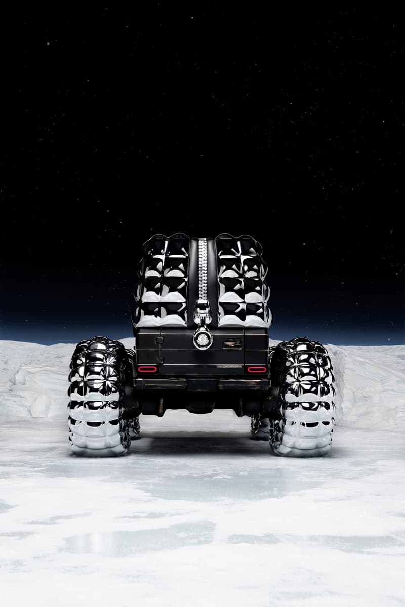 Moncler 携手 Mercedes-Benz 打造艺术品「PROJECT MONDO G」