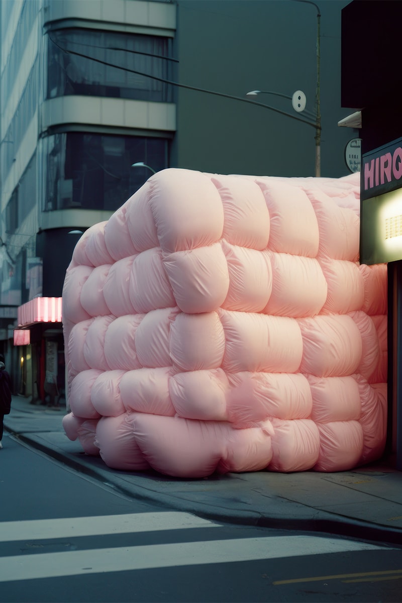 一覽藝術家 Andrés Reisinger 用超現實粉色建築佔領世界各地