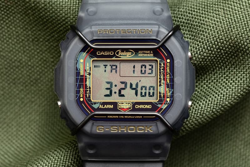 Bodega x G-Shock DW-5600 全新聯名錶款正式發佈