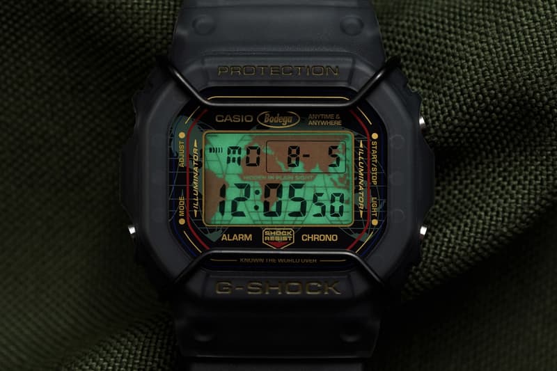 Bodega x G-Shock DW-5600 全新聯名錶款正式發佈