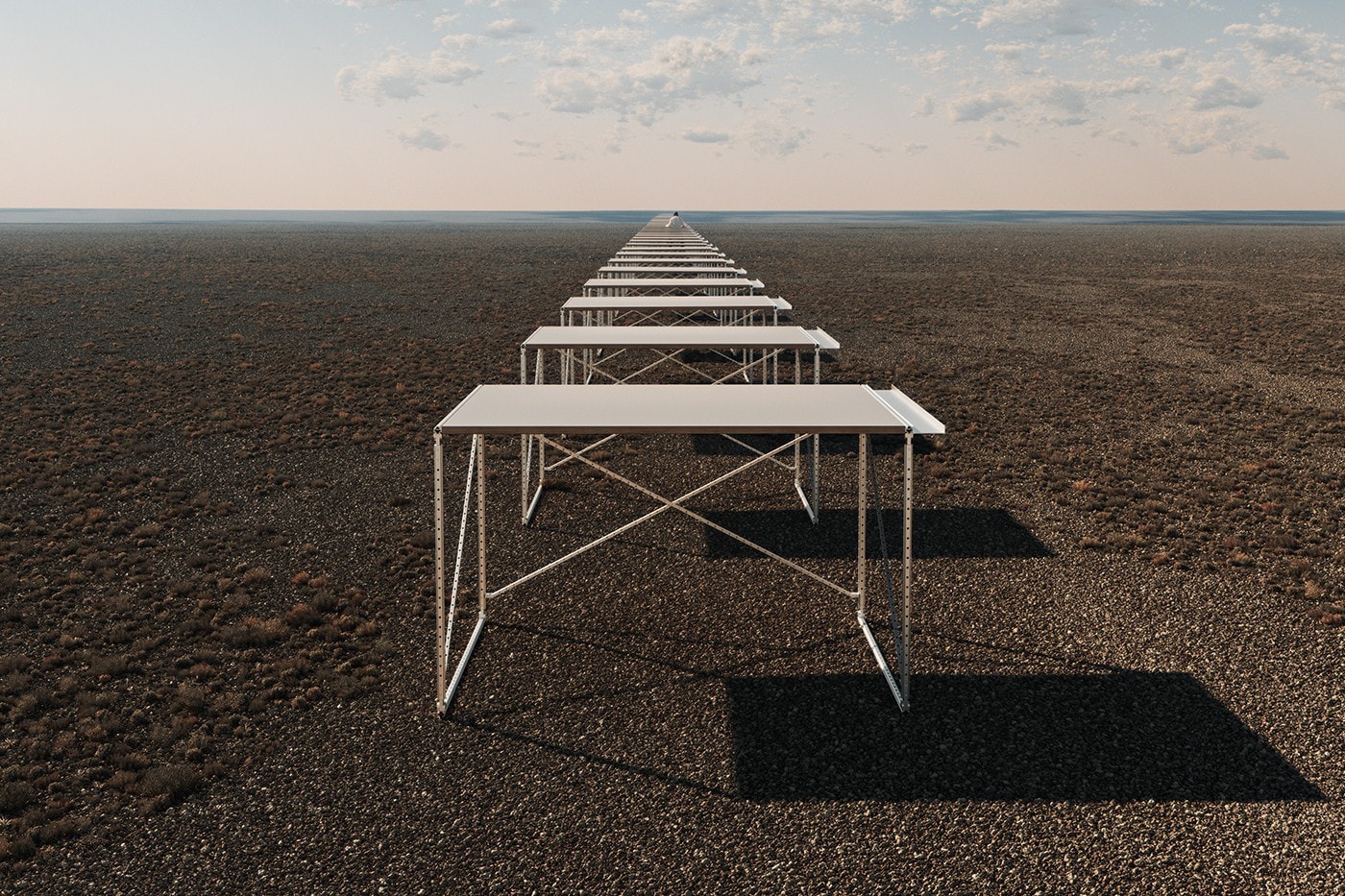 Teenage Engineering 推出模组化设计桌子「Field Desk」