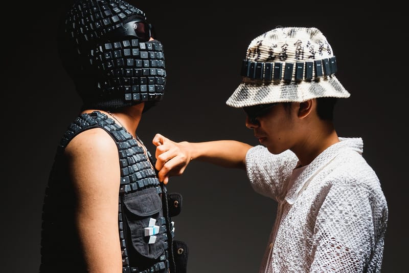 Hypebeast 专访印度尼西亚设计师 Alfaz Syam：以废弃键盘升级再造成面罩、鞋子、马甲等可穿戴式时尚单品