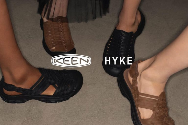 HYKE x KEEN 2023 春夏季度合作涼鞋系列發售情報公開