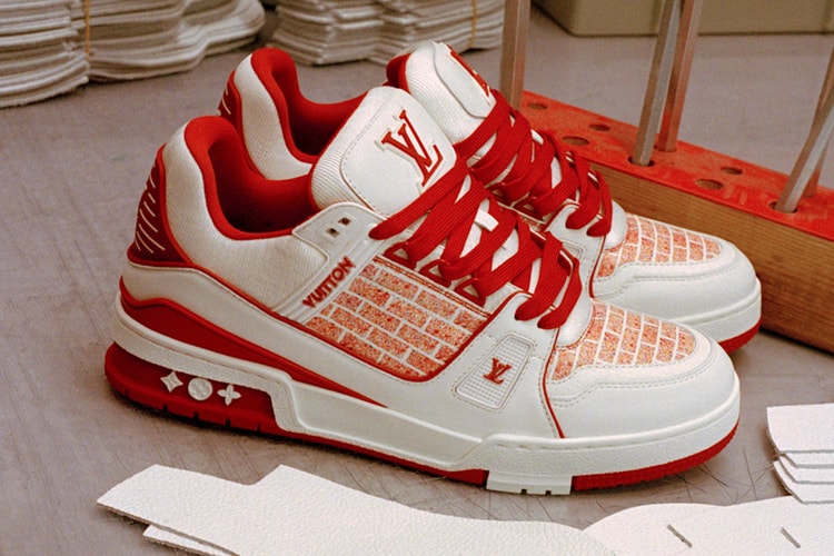 Louis Vuitton 于米兰举办「白色画布:LV Trainer 运动鞋合作系列」展览