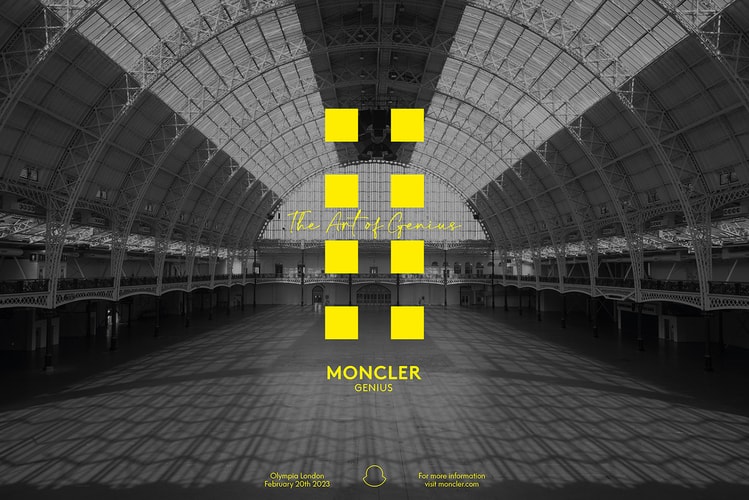 Moncler 将于伦敦时装周举办 2023「THE ART OF GENIUS」大秀