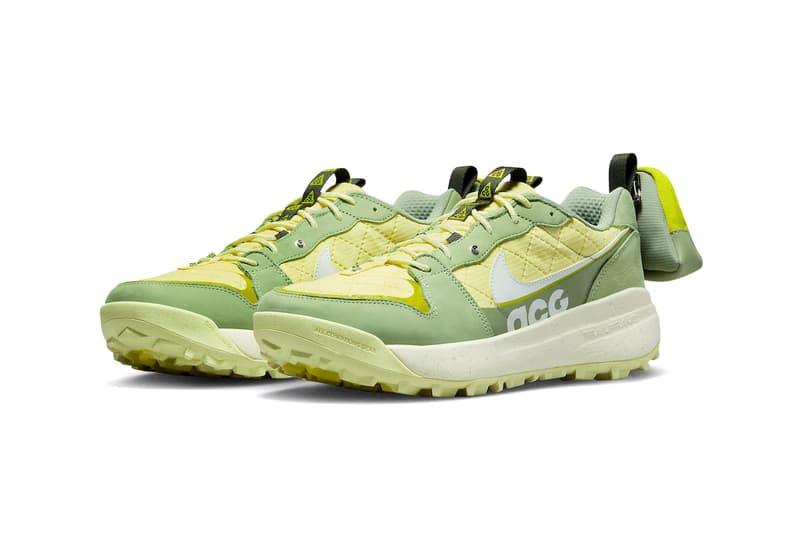 率先近賞「可拆卸後跟袋」版本 Nike ACG Lowcate 新色「Oil Green」