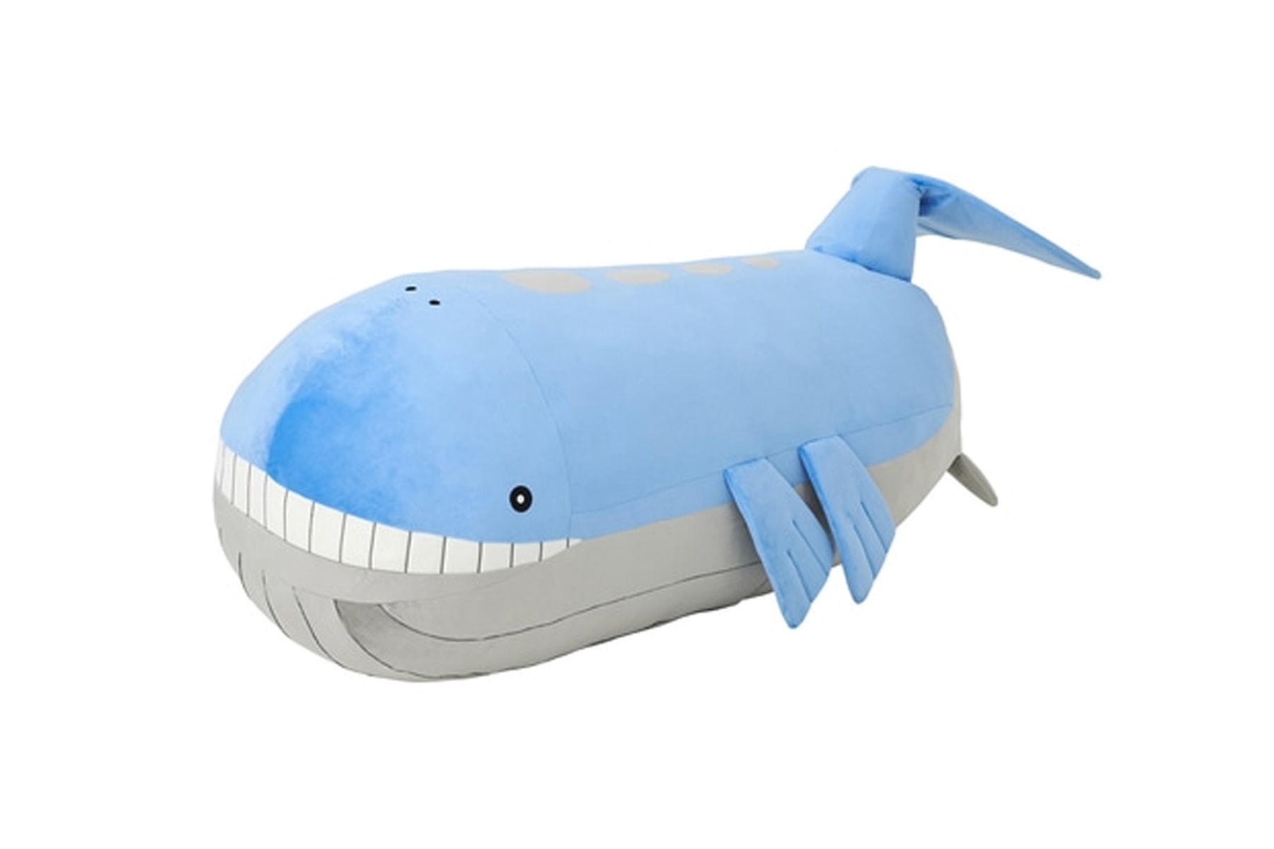 Pokémon 推出 1:10 尺寸「吼鯨王 Wailord」全新毛絨玩偶