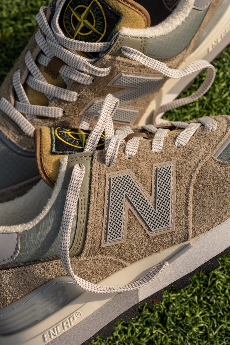 Stone Island x New Balance 574 Legacy 聯名鞋款官方型錄發佈