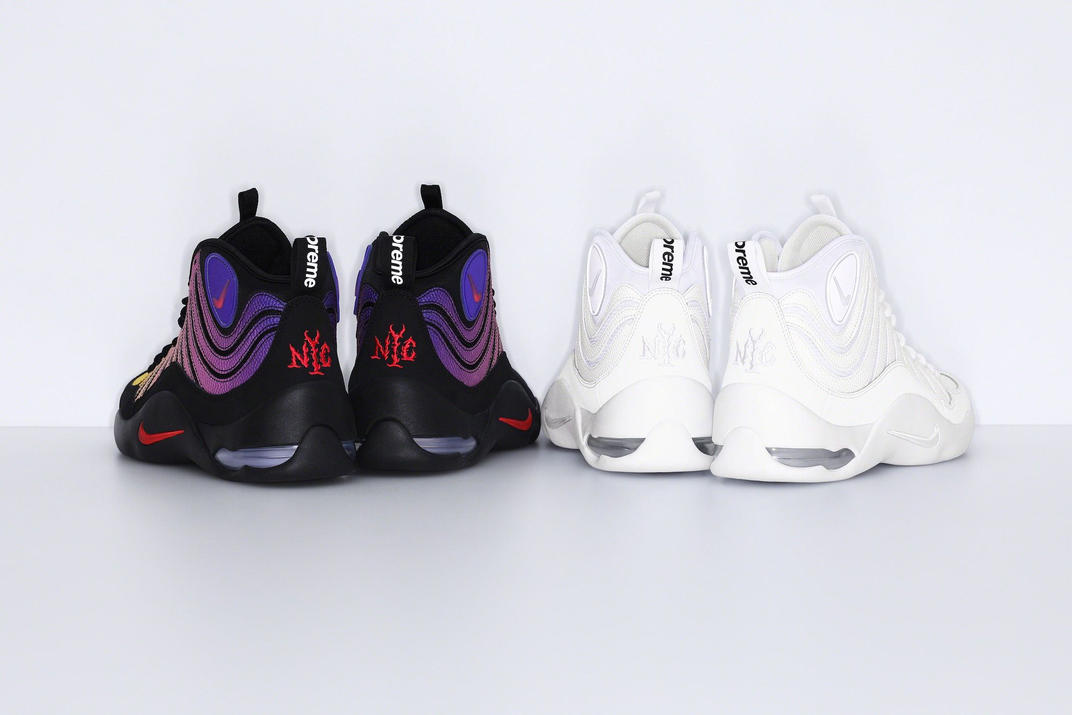 Supreme x Nike 全新 Air Bakin 联名篮球鞋系列正式发布