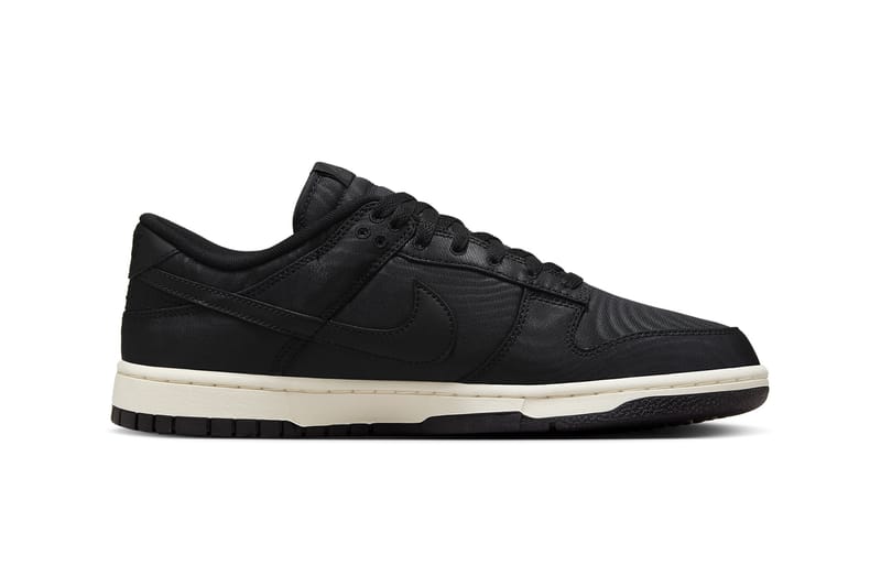 Nike Dunk Low 最新配色「Black Canvas」即将登场