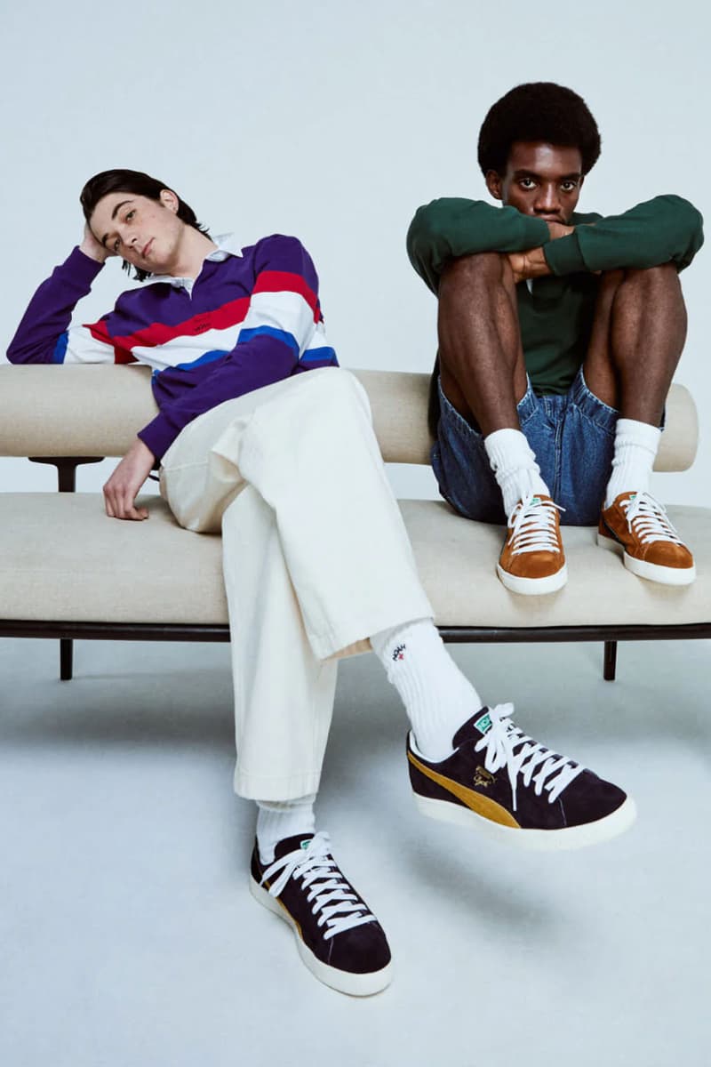 PUMA 攜手 NOAH 推出全新 Clyde 聯名系列鞋款