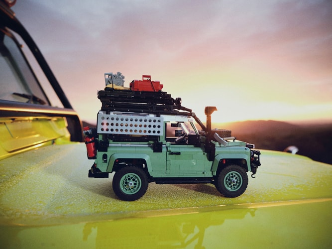 LEGO 推出經典 Land Rover Defender 90 越野車全新積木模型