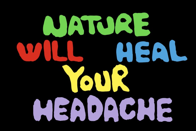 在地文化携手艺术家杨鹿童推出「Nature Will Heal Your Headache」主题系列