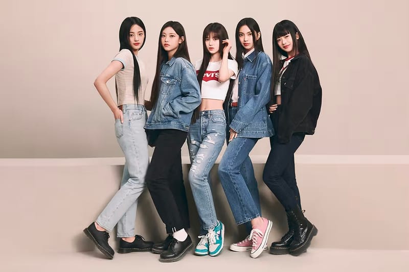 人氣女團 NewJeans 正式成為 Levi’s 最新全球品牌大使