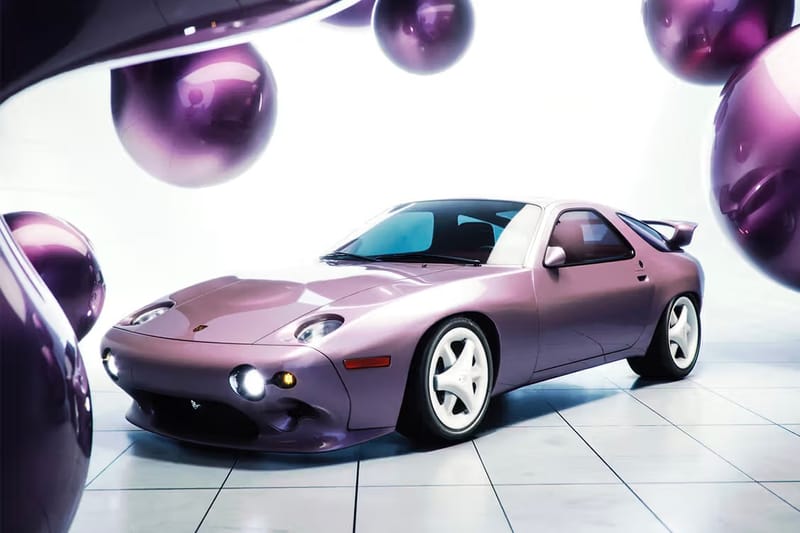 Daniel Arsham 攜手 Porsche 打造全新 NEBULA 928 概念車