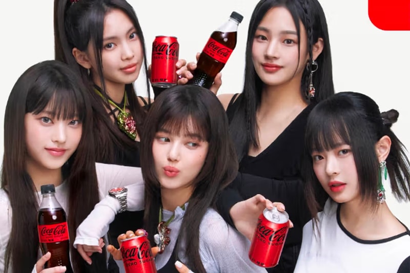 怪物级女团 NewJeans 正式出任 Coca-Cola 可口可乐全球大使 怪物级女团 NewJeans 正式出任 Coca-Cola 可口可乐全球大使