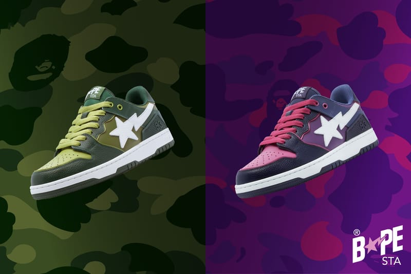 BAPE SK8 STA 发布两款全新配色