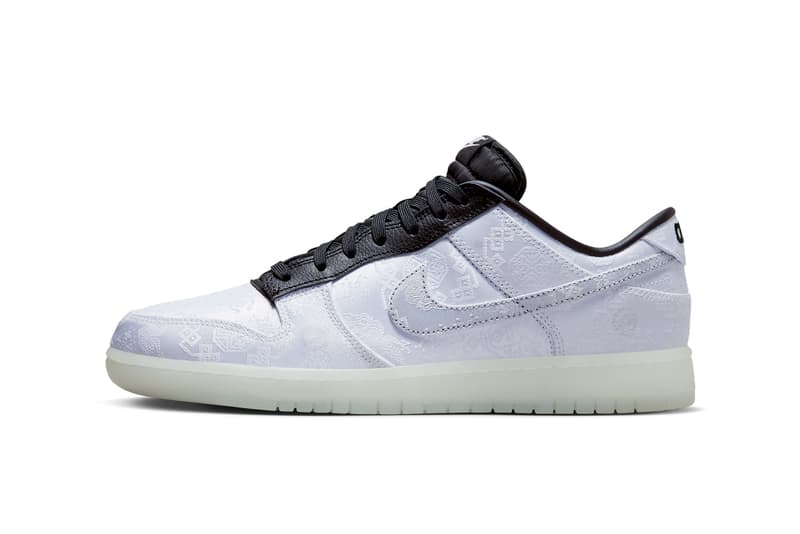 CLOT x fragment design x Nike Dunk Low 最新三方聯名鞋款官方圖輯曝光