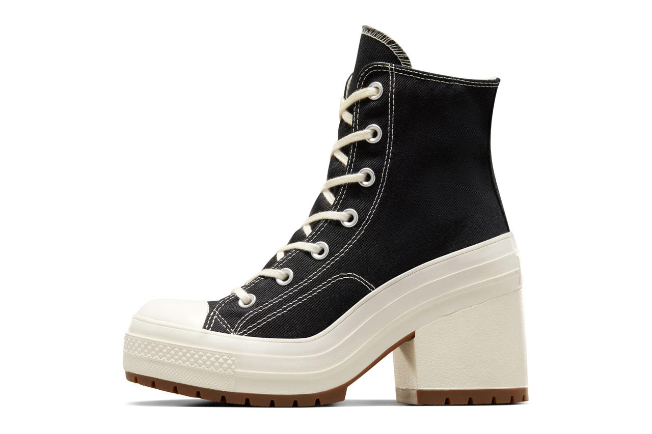 當帆布鞋遇到高跟鞋？Converse 正式推出二合一新選擇「Chuck 70 De Luxe Heel」