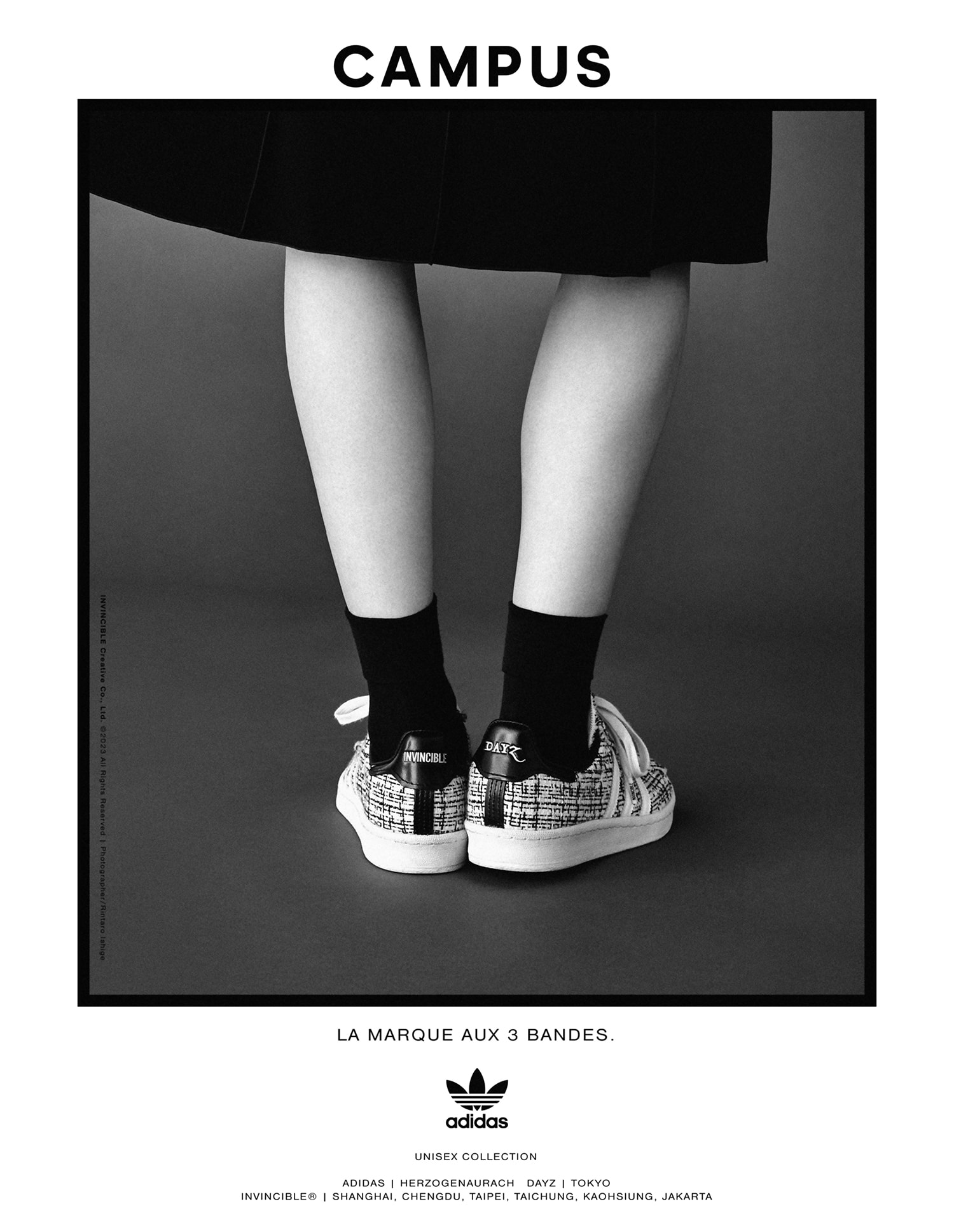 獨家公開 INVINCIBLE x DAYZ for adidas Originals Campus 80s 最新三方聯名鞋款