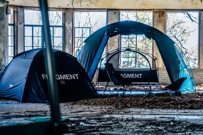 藤原浩率先公開 fragment design x Helinox 全新聯名帳篷