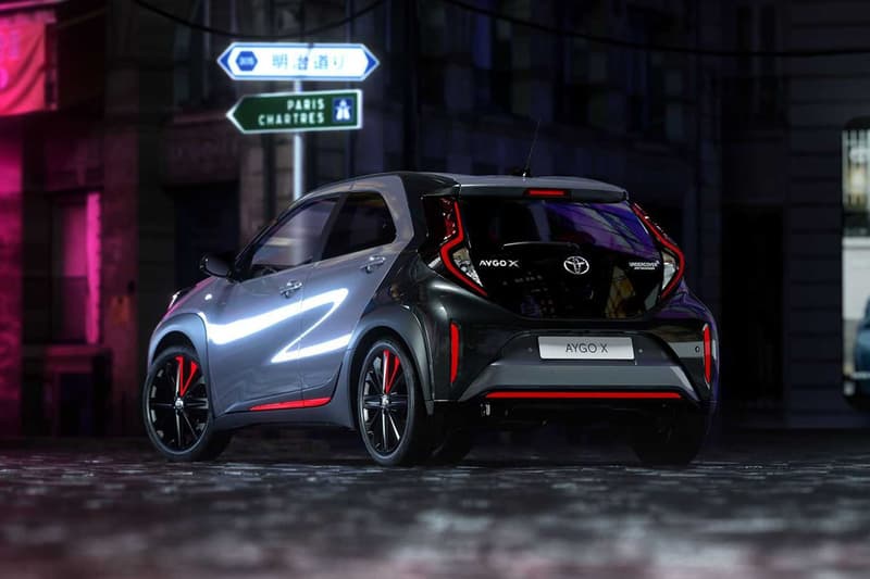 Toyota 携手 UNDERCOVER 打造全新 Aygo X 联名特别版车型