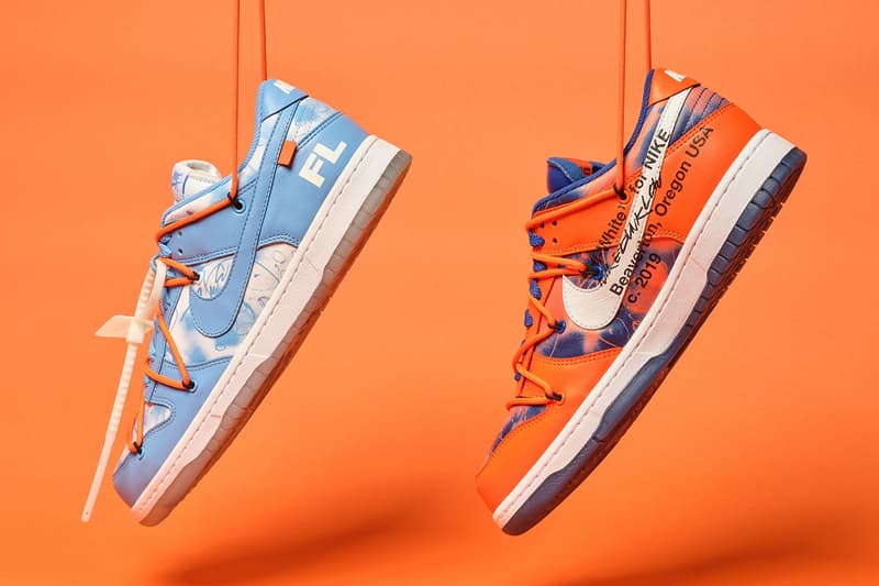 Off-White™ x Futura x Nike Dunk Low 三方联名鞋款即將登陸蘇富比 Sotheby's 展開拍賣