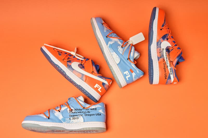 Off-White™ x Futura x Nike Dunk Low 三方联名鞋款即將登陸蘇富比 Sotheby's 展開拍賣