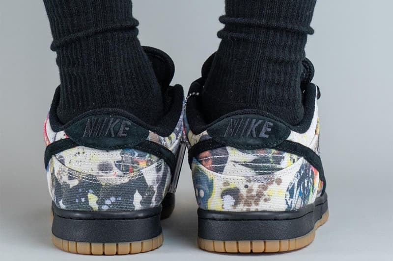 率先上腳 Supreme x Nike SB Dunk Low 最新聯名配色「Rammellzee」