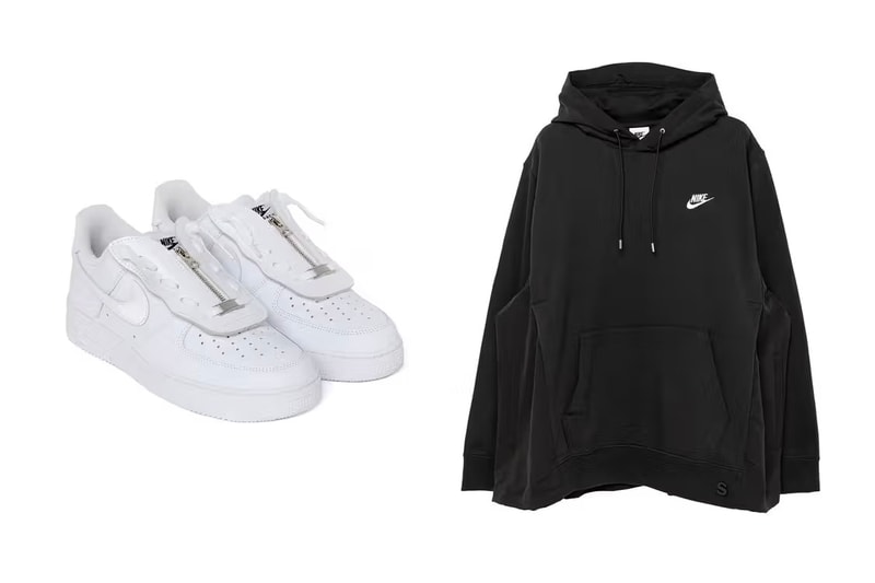 sacai 推出 Nike Air Force 1 与 Hoodie 等全新定制单品 sacai 推出 Nike Air Force 1 与 Hoodie 等全新定制单品