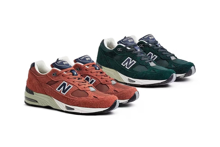 New Balance 991 最新配色「Bruschetta」與「Ponderosa Pine」正式登場