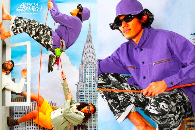 Adsum 攜手 Gramicci 展開首次合作打造全新戶外膠囊系列