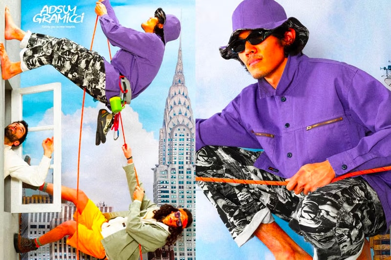 Adsum 携手 Gramicci 展开首次合作打造全新户外胶囊系列 Adsum 携手 Gramicci 展开首次合作打造全新户外胶囊系列